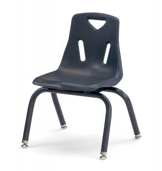 Jonticraft Berries® Stacking Chairs with Powder-Coated Legs - 8