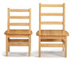 Jonti-CraftÂ® KYDZ Ladderback Chair Pair - 8" Height
