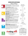 FireKing 4 Drawer Letter Size Fireproof Turtle File Cabinet
