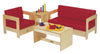 Jonti-CraftÂ® Living Room Chair - Red