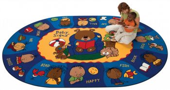 Carpets for Kids Sign, Say, & Play 2122; Rug* 6'9