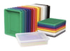 Rainbow AccentsÂ® 30 Paper-Tray Mobile Storage - with Paper-Trays - Teal