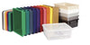 Rainbow AccentsÂ® 10 Tub Mobile Storage - with Tubs - Red