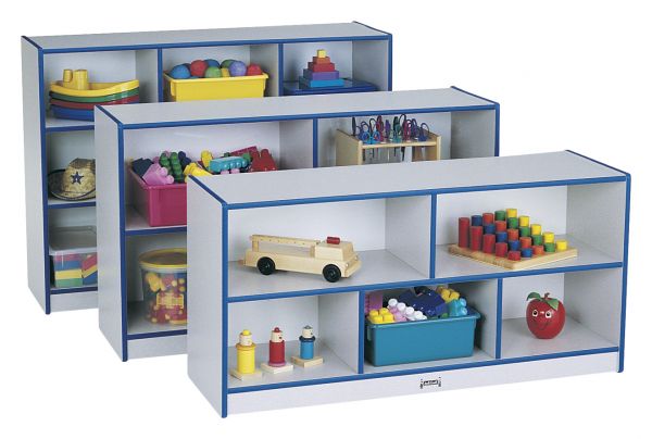 Rainbow AccentsÂ® Toddler Single Mobile Storage Unit - Blue