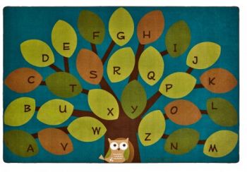 Carpets for Kids Owl-phabet Tree