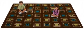 Carpets for Kids Literacy Squares - Nature