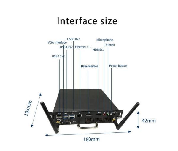 Touchview 98" Ultra Interactive Panel with USB, HID, AGG, 20 Points of Touch Ultra HD