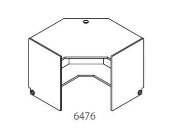 Tesco Circulation Desk Corner Desk Level Top, 24