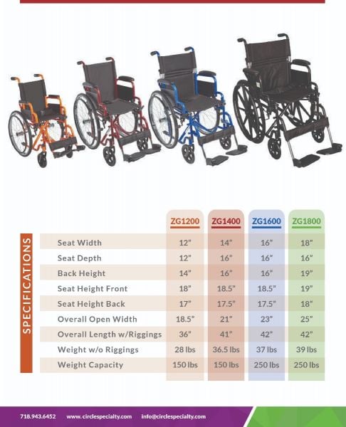 Medline K1 Wheelchair