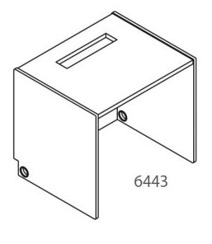 Tesco Circulation Desk 6443 Book Return Top Slot, 32