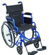 Ziggo Wheelchair 16" wide seat Blue