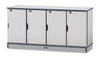 Rainbow AccentsÂ® Stacking Lockable Lockers -  Double Stack - Navy