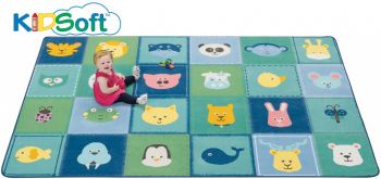 Carpets for Kids KIDSoft™ Animal Patchwork - Soft