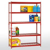 Sandusky Boltless Rivet Shelving with 5 shelves (3 adjustable) 36x12x60