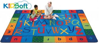 Carpets for Kids KIDSoft™ Alphabet Around Literacy Rug