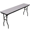 PS Furniture Classic Series&#x2122; Lightweight "SUPER DURABLE" ABS Plastic Training 24x96 Folding Tables Narrow Wishbone Legs