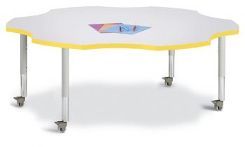 Jonticraft Berries® Six Leaf Activity Table - 60