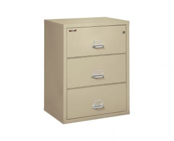 Fireking 3 Drawer Lateral Fireproof File Cabinet (31" wide)