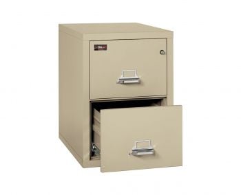 Fireking 2 Drawer Letter Fireproof File Cabinet (2 HOUR RATED) FREE DOCK DELIVERY
