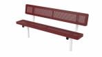 Webcoat B15WBINNVP - 15 foot Bench with Back