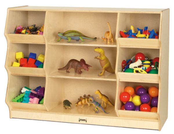 Jonti-CraftÂ® Open Storage with Beveled Front