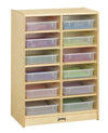 Jonti-CraftÂ® 24 Paper-Tray Mobile Storage - with Colored Paper-Trays