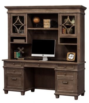 Martin Furniture Carson Collection Credenza with Hutch FREE SHIPPING