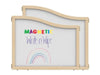 KYDZ SuiteÂ® Cascade Panel - E  To A-height - 36" Wide - Magnetic Write-n-Wipe