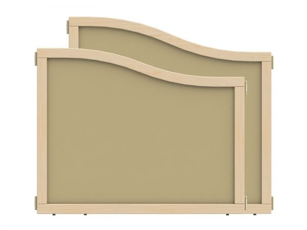 KYDZ SuiteÂ® Cascade Panel - E to T-height - 36" Wide - Magnetic Write-n-Wipe