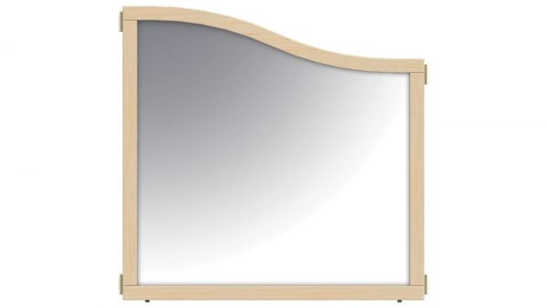 KYDZ SuiteÂ® Cascade Panel - E  To A-height - 36" Wide - See-Thru