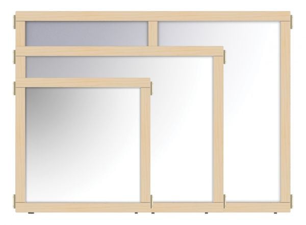 KYDZ SuiteÂ® Panel - T-height - 36" Wide - Mirror