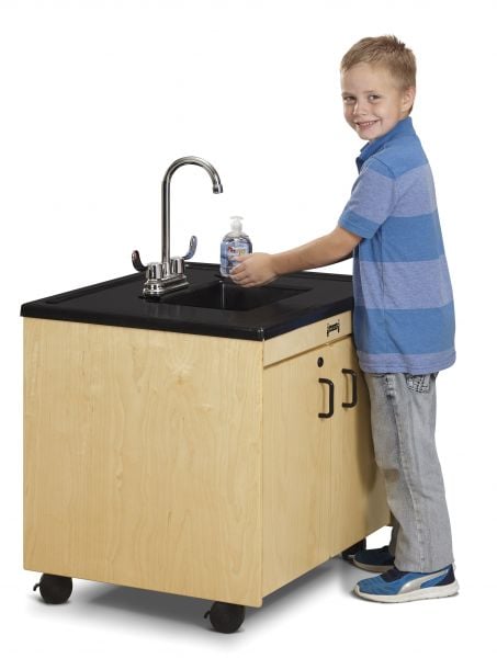 Jonti-Craft Clean Hands Helper Portable Sink - 26