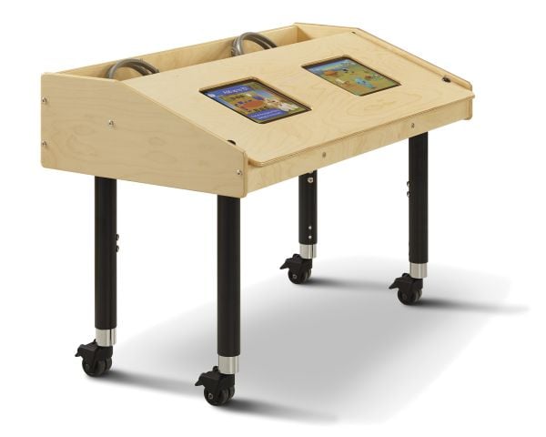 Jonti-Craft® Dual Tablet Table - Stationary