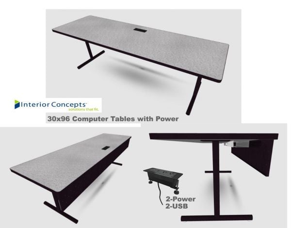 Interior Concepts 2 -3 Person Computer Station