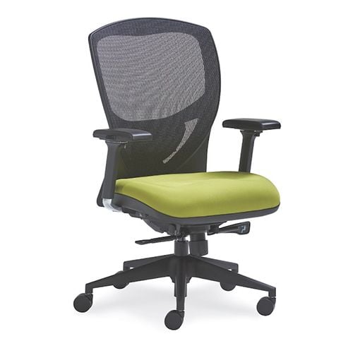 Sitwell Ovation V HIGHBACK Black Mesh back Fabric Seat