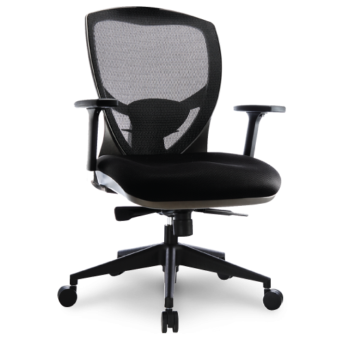 Sitwell Ovation V HIGHBACK Black Mesh back Fabric Seat OV-438-M