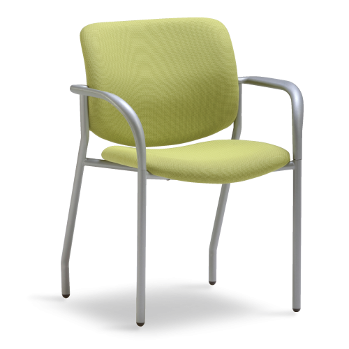 SITWELL Connect C-14 Guest Chair C-14-SLV-SILVER ARM
