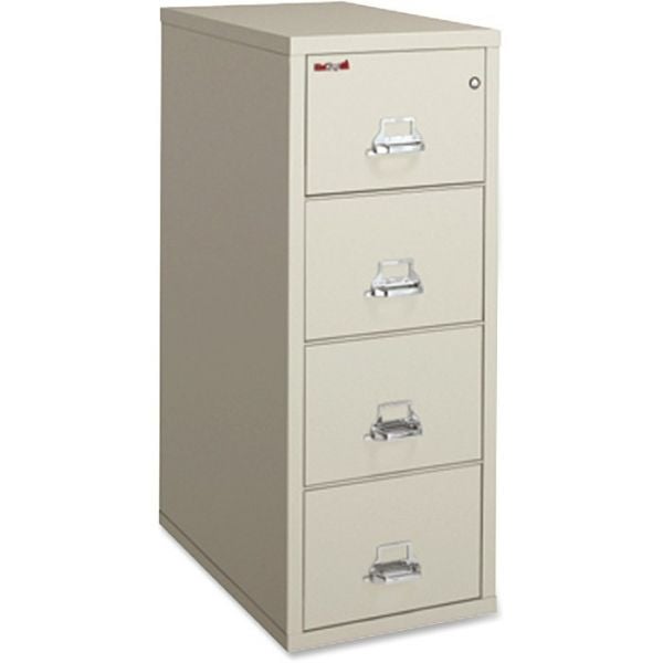 FireKing Fireproof Vertical Letter Size File Cabinet with Free Full Service Delivery
