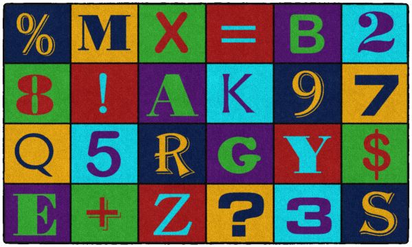 FLAGSHIP ALPHABET NUMBER JUMBLE 4X6