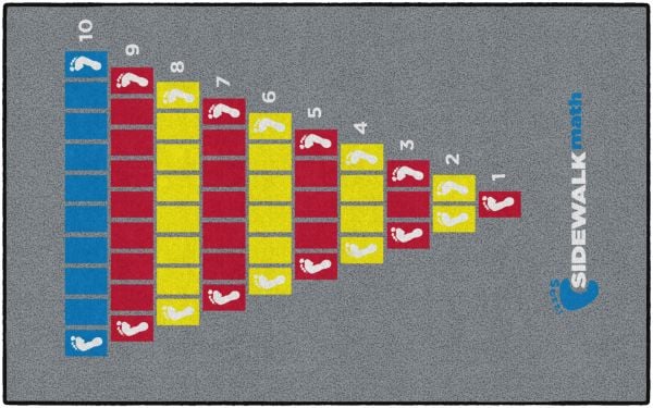 FLAGSHIP SIDEWALK MATH COUTNING THINGS 5'X10'