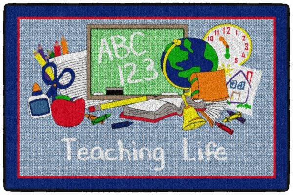 FLAGSHIP TEACHING LIFE - BLUE 3'x2'