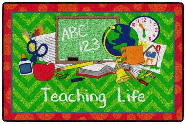 FLAGSHIP TEACHING LIFE - GREEN & RED 6'x4'