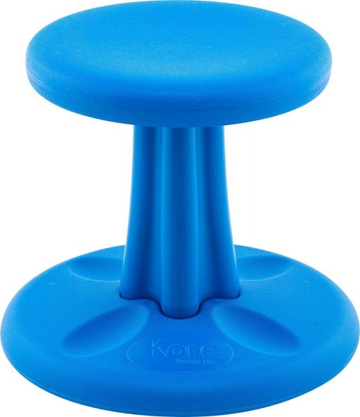 KORE PRE-SCHOOL WOBBLE STOOL  14" high Blue & Black or Red - 12 Available Free Shipping