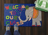 FLAGSHIP WELCOME MAT - CLASS ELEPHANT 2' x 3'