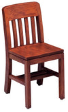 Jasper 2003 14" Wood Library Chair