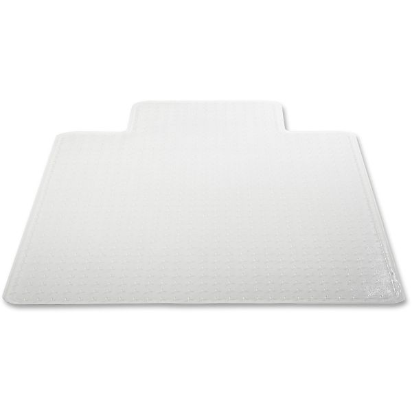 Standard Chairmat for Hard Floors .110" Clear or Black (no studs)