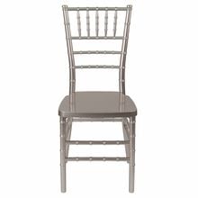 HERCULES PREMIUM SERIES PEWTER RESIN STACKING CHIAVARI CHAIR