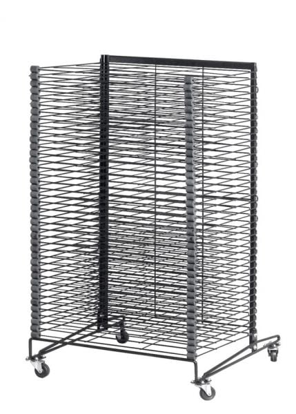 Sax Mobile Drying and Storage Rack, 26" x 25" x 40"