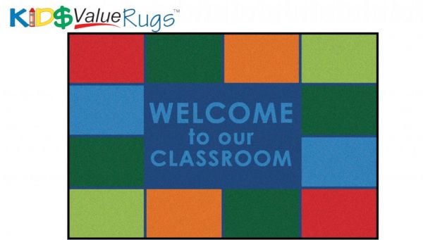 Carpets for Kids Classroom Welcome Rug