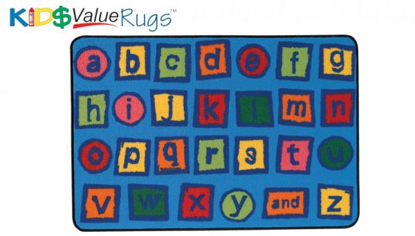 Carpets for Kids Alphabet Blocks 3' x 4'6" Rectangle